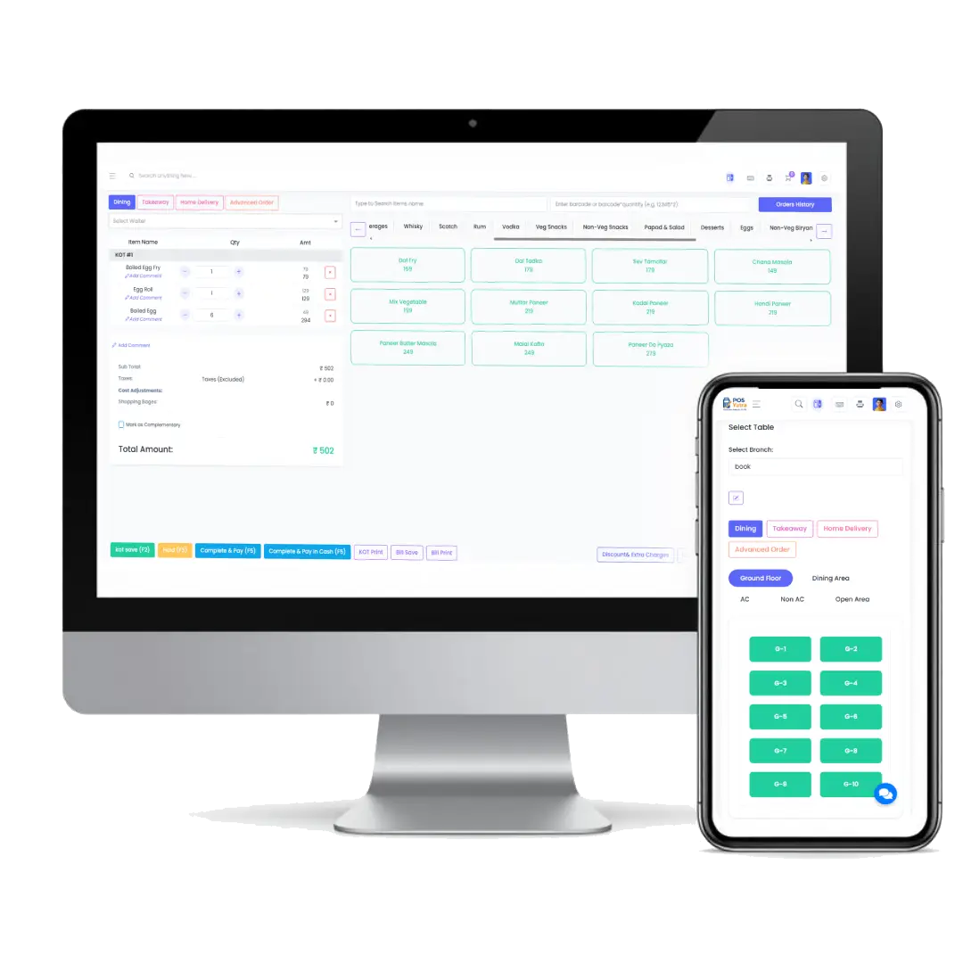 POSYatra - Smart POS Billing Software Dashboard Preview